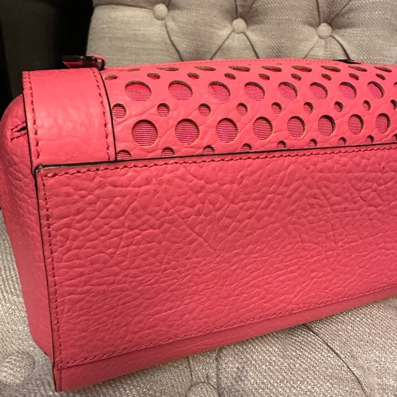 NWOT Kate Spade Coral Satchel with Perforated Design - Picture 10 of 13